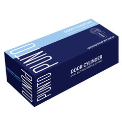 Цилиндр Punto Z4002 100 50х50 мм ключ/вертушка хром - фото 3