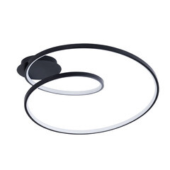 Изображение товара Светильник светодиодный накладной Arte Lamp Millo 2700-6000К 55 Вт 11 кв.м черный IP20 с пультом (A3893PL-30BK)