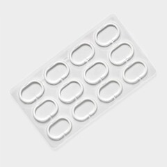 Штора для ванны Savanna Нептун 1800х1800 мм EVA голубая (5235779) - фото 6