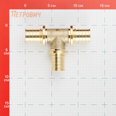 Тройник Рехау MX 32 х 32 х 32 мм равнопроходной (11080341001) - фото 2