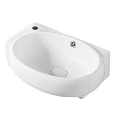 Раковина Corsa Deco WX350 43 см подвесная белая (ABWX3-43S)