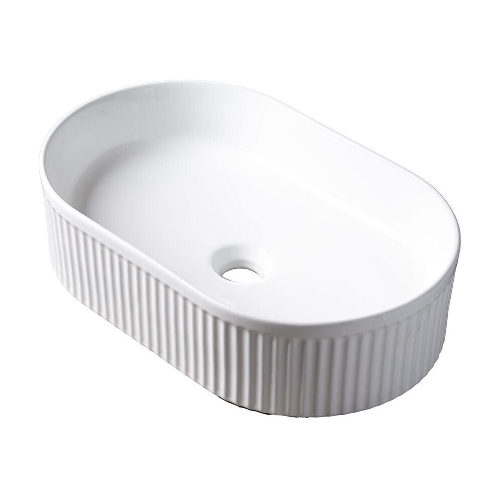 

Раковина Corsa Deco Lines 49 см накладная белая матовая (ABLVX49OMW), Белый