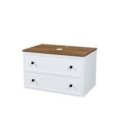 Изображение товара Тумба под раковину Iddis Torr 80 см подвесная белая матовая (TOR80WMi95K)