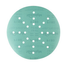 Диск шлифовальный Sunmight Film L312T d225 мм P180 на липучку пленочная основа (5 шт.) (53510R)