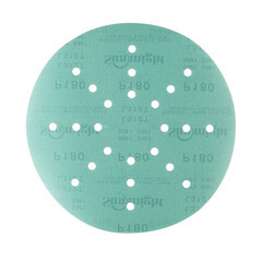 Диск шлифовальный Sunmight Film L312T d225 мм P180 на липучку пленочная основа (5 шт.) (53510R) - фото 1