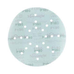 Диск шлифовальный Sunmight Film L312T d225 мм P180 на липучку пленочная основа (5 шт.) (53510R) - фото 4