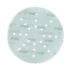 Диск шлифовальный Sunmight Film L312T d225 мм P150 на липучку пленочная основа (5 шт.) (53509R) - фото 4