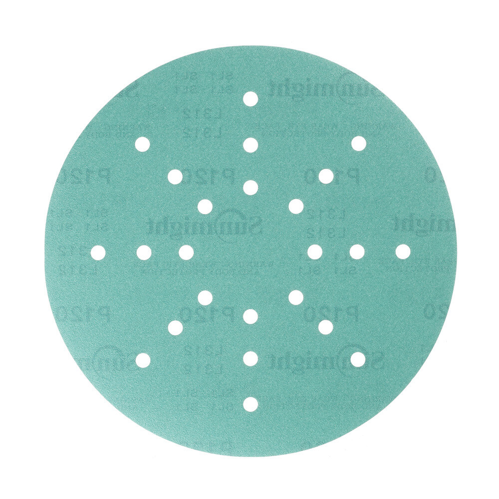 Изображение товара Диск шлифовальный Sunmight Film L312T P120 на липучку, 225 мм, 5 шт.