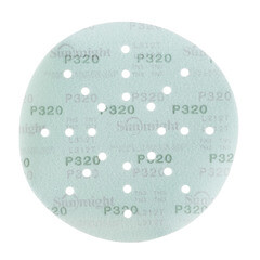 Диск шлифовальный Sunmight Film L312T d225 мм P320 на липучку пленочная основа (5 шт.) (53514R) - фото 4