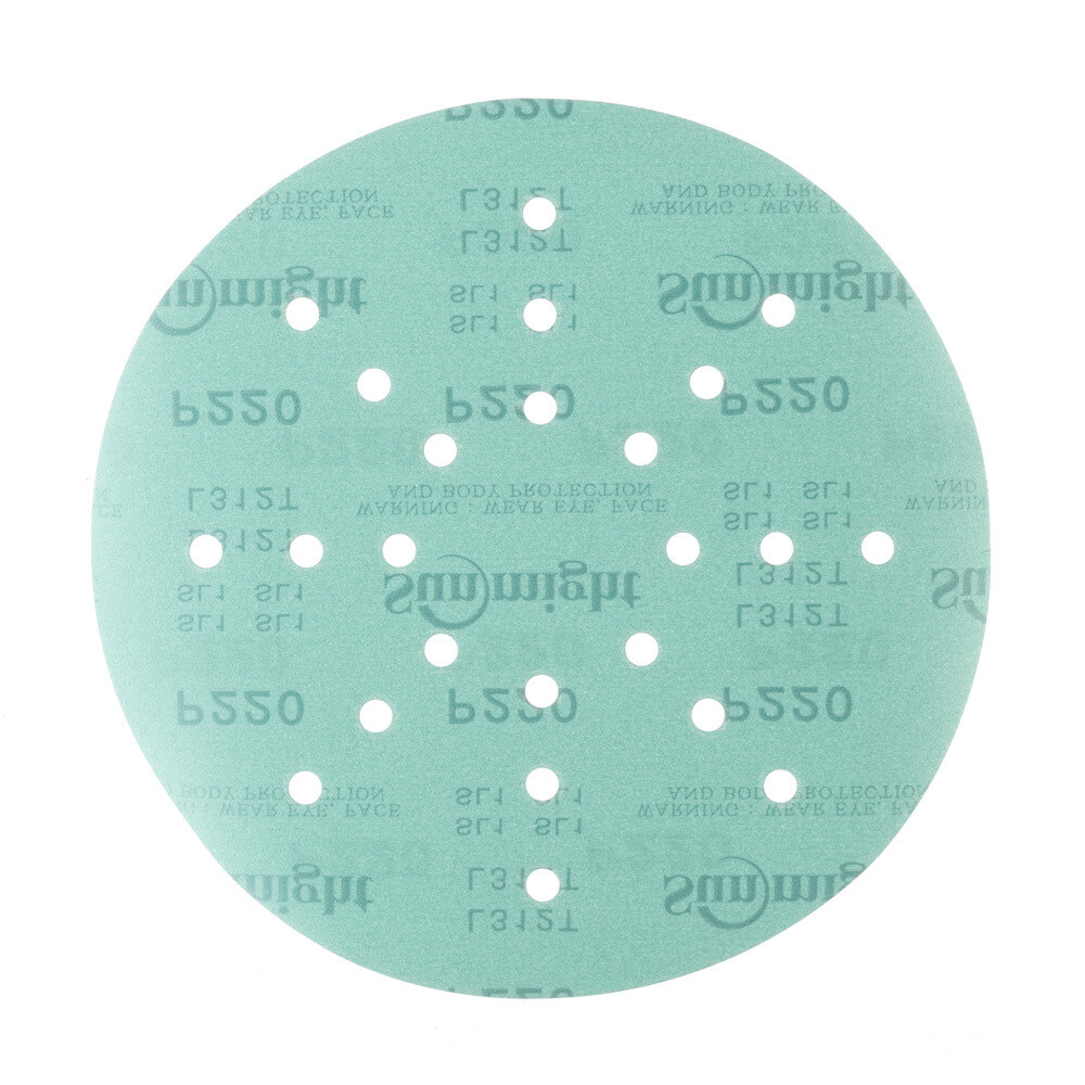 Изображение товара Диск шлифовальный Sunmight Film L312T 225 мм P220 на липучке, 5 шт