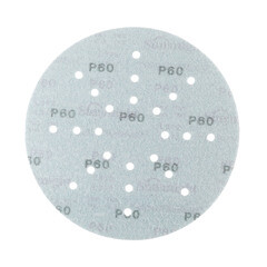 Диск шлифовальный Sunmight Film L312T d225 мм P60 на липучку пленочная основа (5 шт.) (53505R) - фото 4