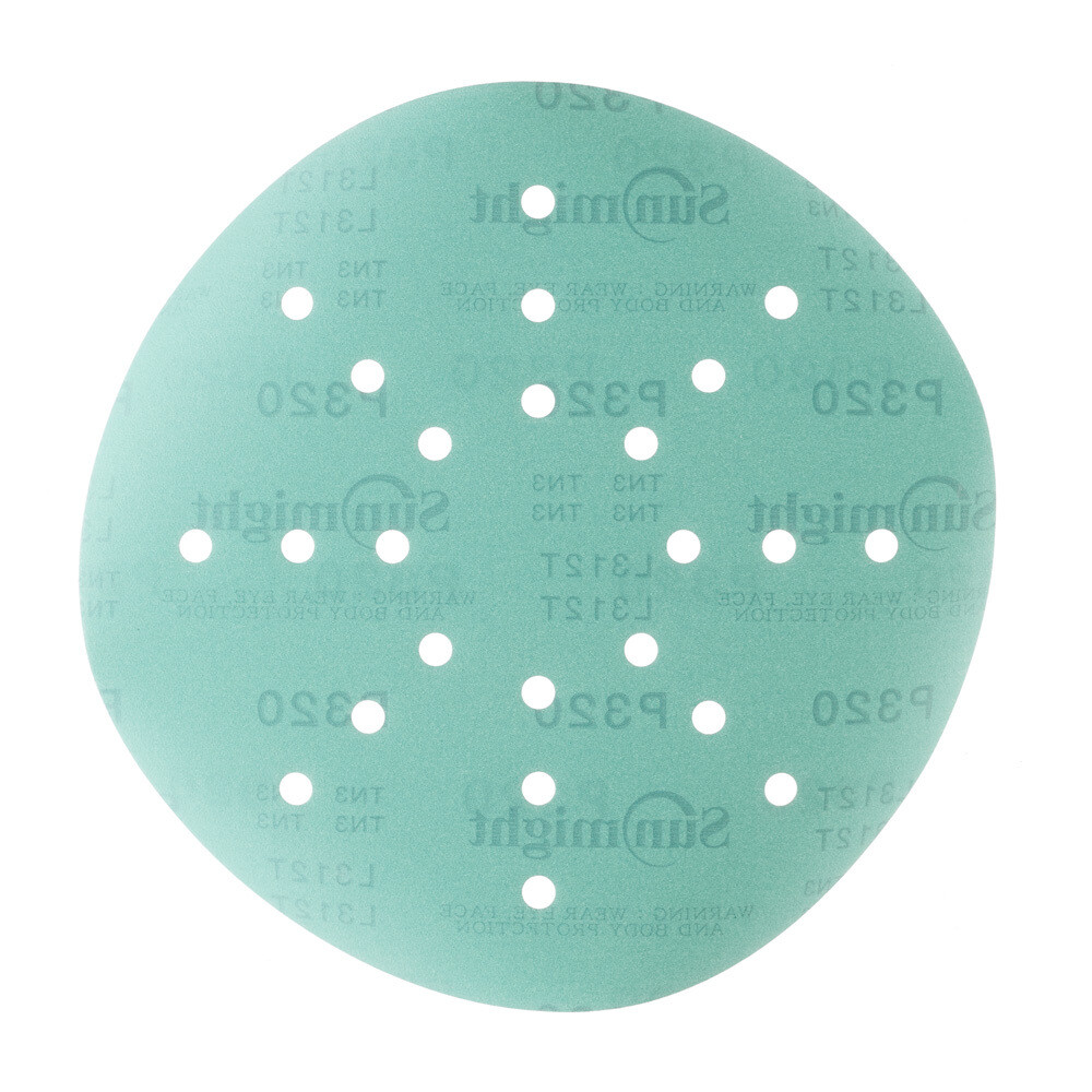 Изображение товара Шлифовальный круг Sunmight Film L312T 225 мм с липучкой для стен и потолков