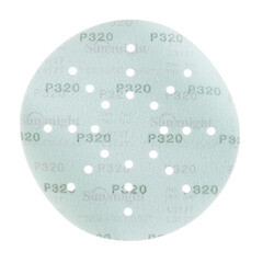 Диск шлифовальный Sunmight Film L312T d225 мм P320 на липучку пленочная основа (50 шт.) (53514) - фото 4