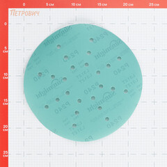 Диск шлифовальный Sunmight Film L312T d225 мм P240 на липучку пленочная основа (50 шт.) (53512) - фото 2