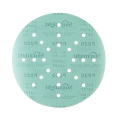 Диск шлифовальный Sunmight Film L312T d225 мм P220 на липучку пленочная основа (50 шт.) (53511) - фото 1