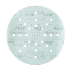 Диск шлифовальный Sunmight Film L312T d225 мм P220 на липучку пленочная основа (50 шт.) (53511) - фото 4