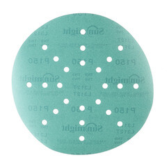 Диск шлифовальный Sunmight Film L312T d225 мм P150 на липучку пленочная основа (50 шт.) (53509) - фото 1