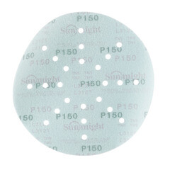 Диск шлифовальный Sunmight Film L312T d225 мм P150 на липучку пленочная основа (50 шт.) (53509) - фото 4