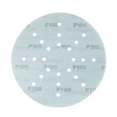 Диск шлифовальный Sunmight Film L312T d225 мм P100 на липучку пленочная основа (50 шт.) (53507) - фото 4