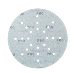 Диск шлифовальный Sunmight Film L312T d225 мм P60 на липучку пленочная основа (50 шт.) (53505) - фото 4