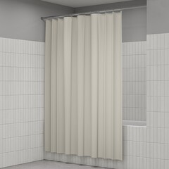 Штора для ванны Iddis BASE 2000х1800 мм полиэстер бежевая (BS02P18i11) - фото 10