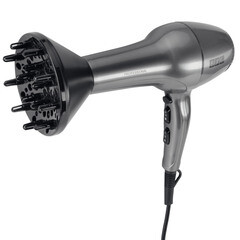 Фен для волос настенный BXG 2400 Вт серый - фото 8