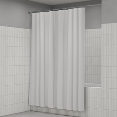 Штора для ванны Iddis 2000х1800 мм PEVA белая (P02PE18i11) - фото 9