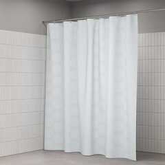 Штора для ванны Iddis 2000х2400 мм полиэстер белая (BD04P24i11) - фото 7
