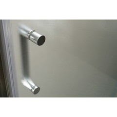 Душевая дверь BelBagno Uno стекло прозрачное 125х185 см профиль хром 5 мм раздвижная (UNO-BF-1-125-C-Cr) - фото 6