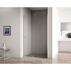 Душевая дверь Cezares Stream стекло прозрачное 120х195 см профиль хром 8 мм раздвижная (STREAM-BF-1-120-C-Cr) - фото 3