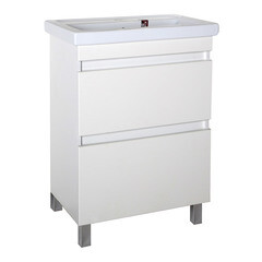Изображение товара Тумба под раковину АСБ-Мебель Коста 60 см напольная белая (11493)