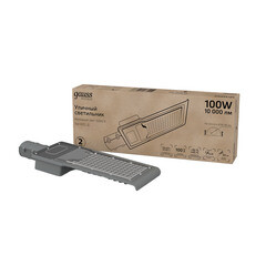 Светильник уличный светодиодный Gauss Avenue 5000К 100 Вт консольный IP65 (629536300) - фото 7