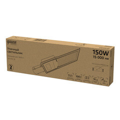 Светильник уличный светодиодный Gauss Avenue 5000К 150 Вт консольный IP65 (629536305) - фото 6