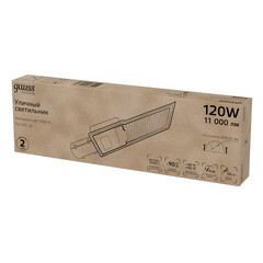 Светильник уличный светодиодный Gauss Avenue 5000К 120 Вт консольный IP65 (629536320) - фото 6