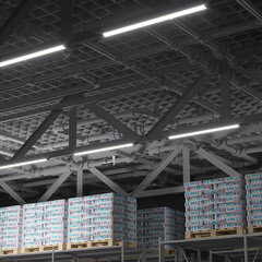 Светильник светодиодный накладной Gauss WLF-2 4000К 36 Вт IP40 белый опал (844425236) - фото 5