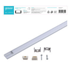 Профиль для светодиодной ленты Gauss 1 м прямой (BT410) - фото 3