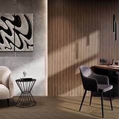 Панель акустическая 298х2750х19 мм Cosca Decor дуб старинный натуральный 1,64 кв.м (2 шт.) - фото 3