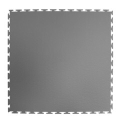 Плитка модульная ПВХ Пластфактор Sensor EasyPol Пыльно-серая RAL 7037 3,5 кв.м 5 мм