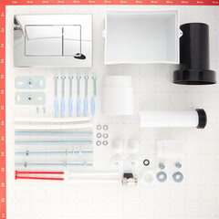 Комплект инсталляции Berges с унитазом Lavelly Classic Black с кнопкой хром и сиденьем дюропласт микролифт быстросъем - фото 7