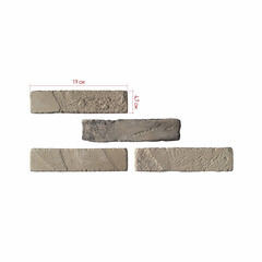 Искусственный камень Monte Alba Йорк Брик бежевый (84 шт.=0,96 кв.м) - фото 2