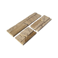 Искусственный камень Monte Alba Каскад Рейндж бежевый (16 шт.=0,39 кв.м) - фото 3