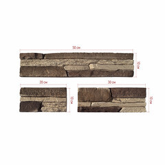 Искусственный камень White Hills Норд Ридж светло-песочный (15 шт.=0,5 кв.м) - фото 2