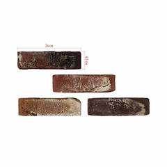 Искусственный камень White Hills Лондон Брик микс (60 шт.=1,16 кв.м) - фото 2