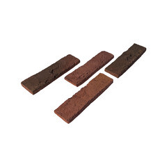 Искусственный камень White Hills Лондон Брик коричневый махагон (60 шт.=1,16 кв.м) - фото 3