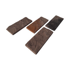 Искусственный камень White Hills Йоркшир темно-коричневый (25 шт.=1,06 кв.м) - фото 3