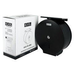 Диспенсер BXG PD-5005B для туалетной бумаги нержавеющая сталь черный - фото 3