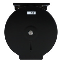 Диспенсер BXG PD-5005B для туалетной бумаги нержавеющая сталь черный - фото 1