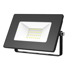 Прожектор светодиодный Gauss Elementary ДО-30 30 Вт 220 В IP65 136х126х29 мм 6500К плоский корпус черный (613100330)