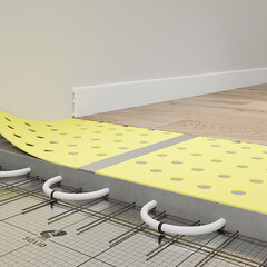 Подложка под ламинат и паркет XPS Солид 2 мм 1х10 м 10 кв.м перфорированная для теплого пола - фото 2