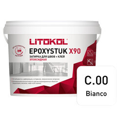 Изображение товара Затирка эпоксидная Litokol EpoxyStuk X90 c.00 белый 5 кг